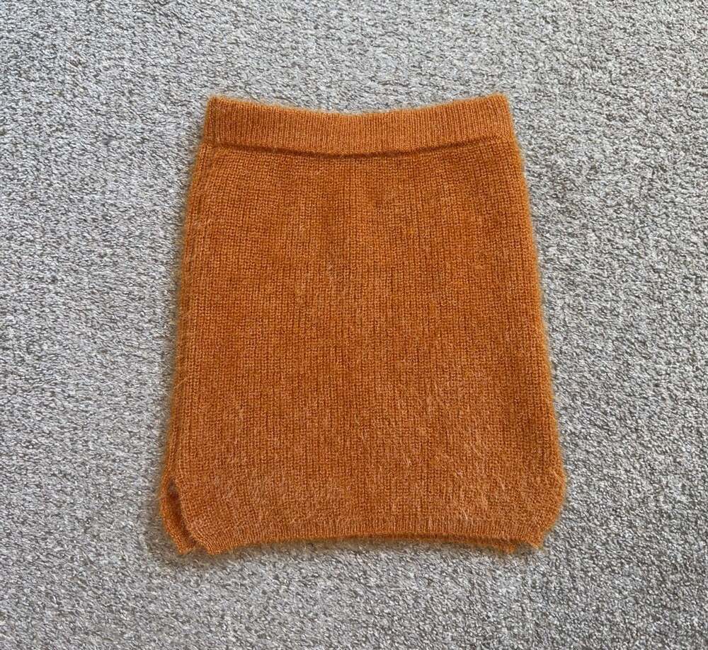 Callahan Knitwear Fuzzy Skirt Size S